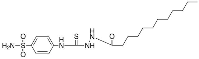 1-DODECANOYL-4-(4-SULFAMOYLPHENYL)-3-THIOSEMICARBAZIDE