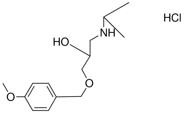 1-ISOPROPYLAMINO-3-(4-METHOXY-BENZYLOXY)-PROPAN-2-OL, HYDROCHLORIDE