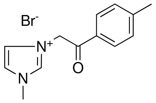 1-METHYL-3-(2-(4-METHYLPHENYL)-2-OXOETHYL)-1H-IMIDAZOL-3-IUM BROMIDE