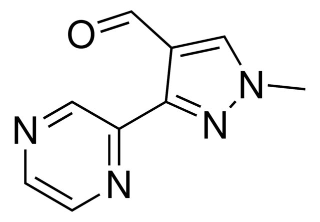 1-Methyl-3-(2-pyrazinyl)-1H-pyrazole-4-carbaldehyde