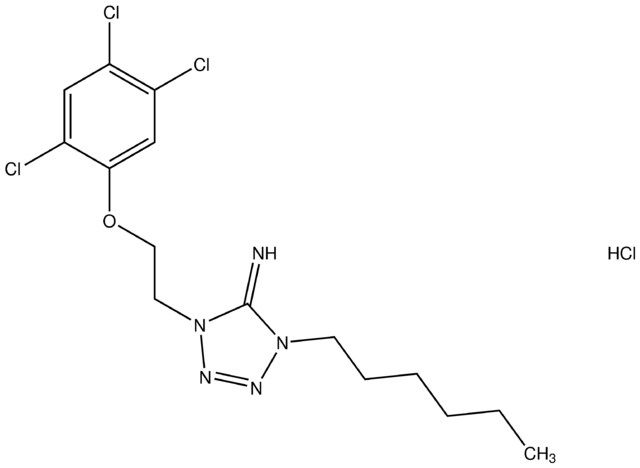 1-hexyl-4-[2-(2,4,5-trichlorophenoxy)ethyl]-1,4-dihydro-5H-tetraazol-5-imine hydrochloride