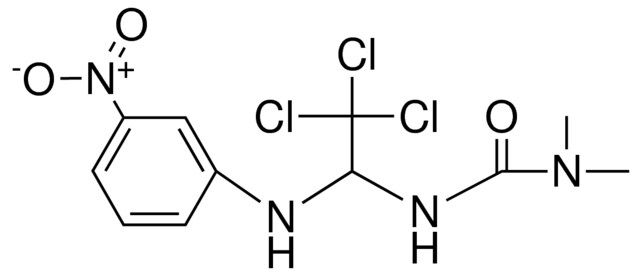 1,1-DIMETHYL-3-(2,2,2-TRICHLORO-1-(3-NITRO-PHENYLAMINO)-ETHYL)-UREA