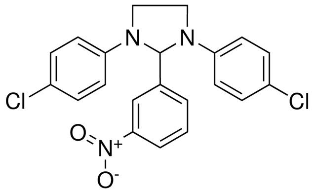 1,3-BIS-(4-CHLORO-PHENYL)-2-(3-NITRO-PHENYL)-IMIDAZOLIDINE