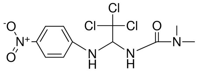 1,1-DIMETHYL-3-(2,2,2-TRICHLORO-1-(4-NITRO-PHENYLAMINO)-ETHYL)-UREA