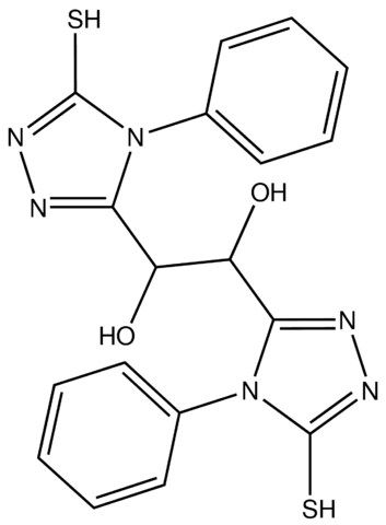 1,2-Bis(5-mercapto-4-phenyl-4<i>H</i>-1,2,4-triazol-3-yl)ethane-1,2-diol