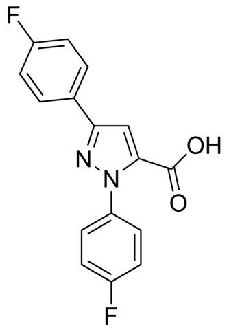 1,3-Bis(4-fluorophenyl)-1<i>H</i>-pyrazole-5-carboxylic acid