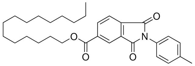 1,3-DIOXO-2-P-TOLYL-2,3-DIHYDRO-1H-ISOINDOLE-5-CARBOXYLIC ACID PENTADECYL ESTER