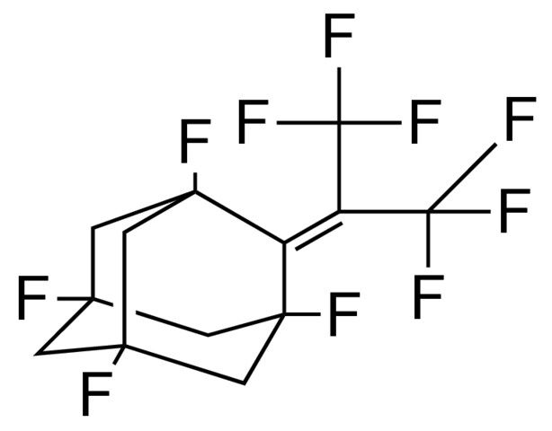 1,3,5,7-TETRAFLUORO-2-(2,2,2-TRIFLUORO-1-TRIFLUOROMETHYL-ETHYLIDENE)-ADAMANTANE