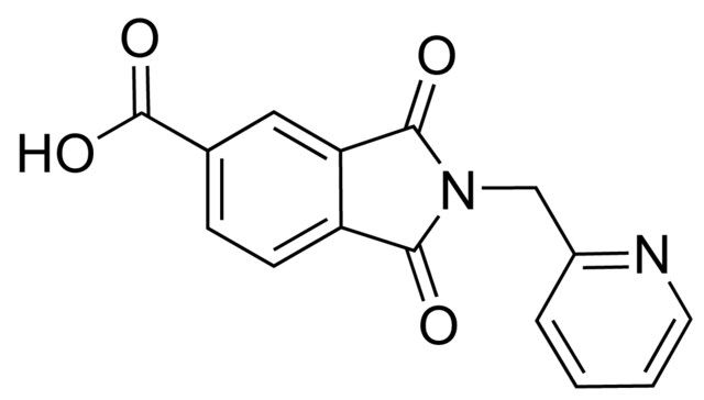 1,3-Dioxo-2-(2-pyridinylmethyl)-5-isoindolinecarboxylic acid