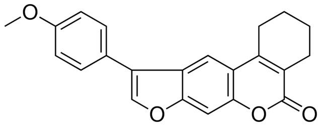 10-(4-MEO-PHENYL)-1,2,3,4-TETRAHYDRO-6,8-DIOXA-CYCLOPENTA(B)PHENANTHREN-5-ONE