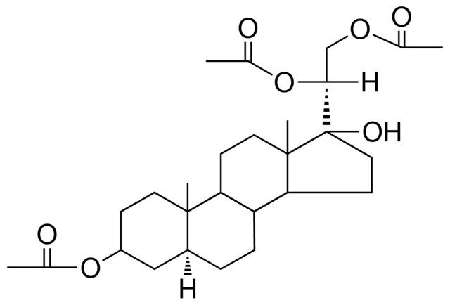 17-BETA-HYDROXY-5-ALPHA,17-ALPHA-PREGNANE-3-BETA,20-BETA,21-TRIYL TRIACETATE