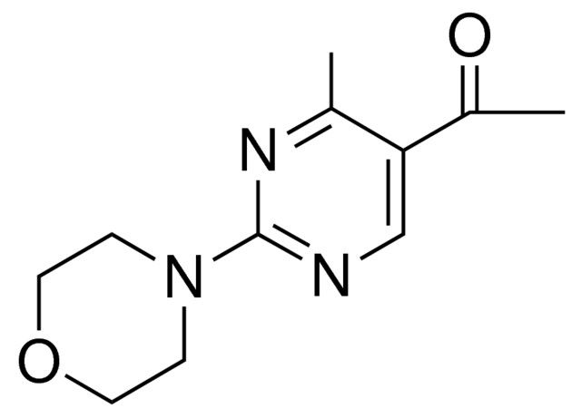 1-(4-METHYL-2-MORPHOLIN-4-YL-PYRIMIDIN-5-YL)-ETHANONE