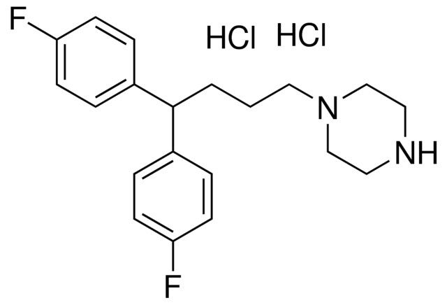 1-(4,4-BIS(4-FLUOROPHENYL)BUTYL)PIPERAZINE DIHYDROCHLORIDE