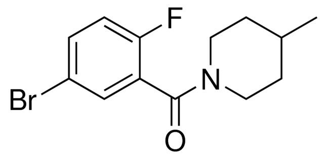 1-(5-BROMO-2-FLUOROBENZOYL)-4-METHYLPIPERIDINE