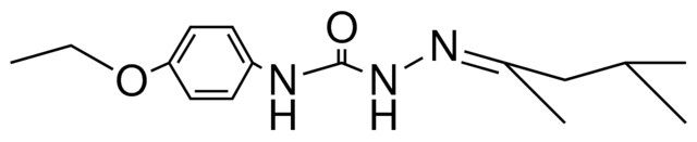 1-(4-METHYL-2-PENTYLIDENE)-4-(4-ETHOXYPHENYL)SEMICARBAZIDE