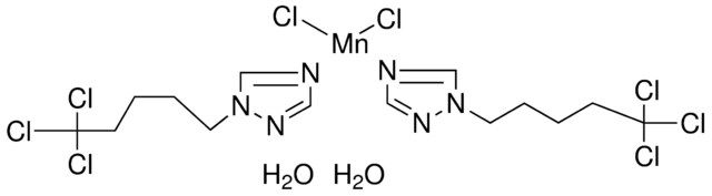 1-(5,5,5-TRICHLOROPENTYL)-1H-1,2,4-TRIAZOLE COMPOUND WITH DICHLOROMANGANESE  DIHYDRATE