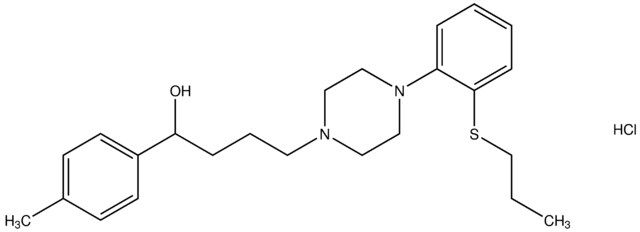 1-(4-methylphenyl)-4-{4-[2-(propylsulfanyl)phenyl]-1-piperazinyl}-1-butanol hydrochloride