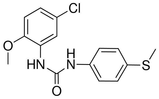 1-(5-CHLORO-2-METHOXYPHENYL)-3-(4-(METHYLTHIO)PHENYL)UREA