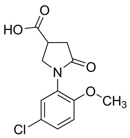 1-(5-Chloro-2-methoxyphenyl)-5-oxo-3-pyrrolidinecarboxylic acid