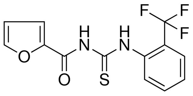 1-(FURAN-2-CARBONYL)-3-(2-TRIFLUOROMETHYL-PHENYL)-THIOUREA