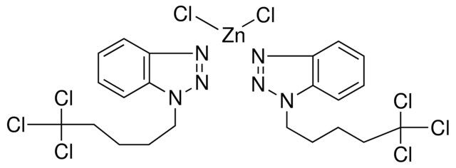 1-(5,5,5-TRICHLOROPENTYL)-1H-1,2,3-BENZOTRIAZOLE COMPOUND WITH DICHLOROZINC