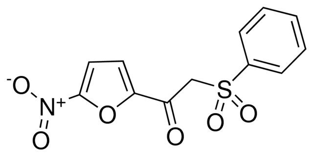 1-(5-NITRO-2-FURYL)-2-(PHENYLSULFONYL)ETHANONE