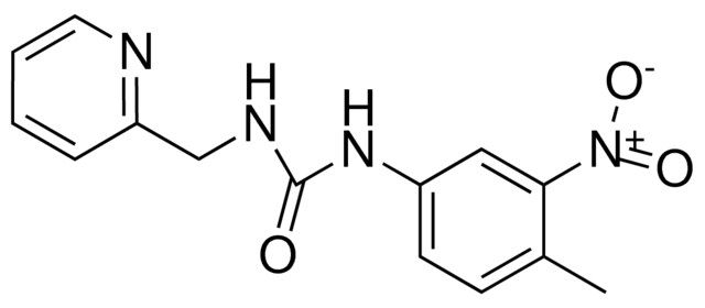 1-(4-METHYL-3-NITROPHENYL)-3-(2-PYRIDYLMETHYL)UREA