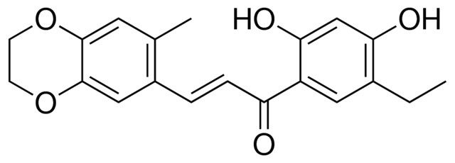 1-(5-ET-2,4-DI-HO-PH)-3-(7-ME-2,3-DIHYDRO-1,4-BENZODIOXIN-6-YL)-2-PROPEN-1-ONE