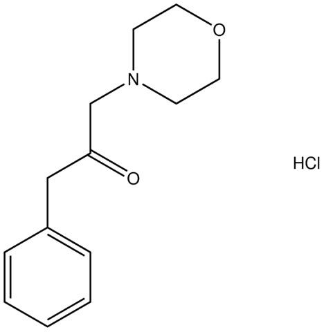 1-(4-morpholinyl)-3-phenylacetone hydrochloride