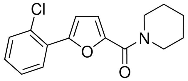 1-(5-(2-CHLOROPHENYL)-2-FUROYL)PIPERIDINE