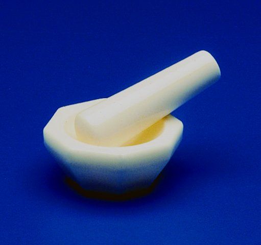 Coors<sup>TM</sup> alumina pestle