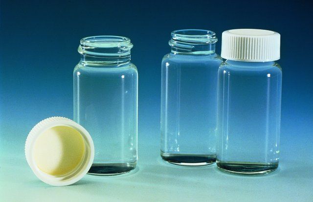 Liquid scintillation vials (with screw cap attached)