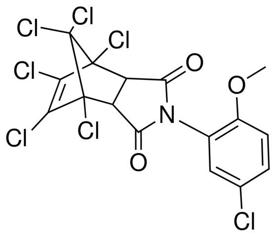 N-(5-CHLORO-2-METHOXYPHENYL)-1,4,5,6,7,7-HEXACHLORO-5-NORBORNENE2,3DICARBOXIMIDE