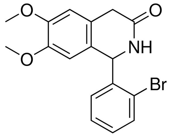 1-(2-BROMO-PHENYL)-6,7-DIMETHOXY-1,4-DIHYDRO-2H-ISOQUINOLIN-3-ONE