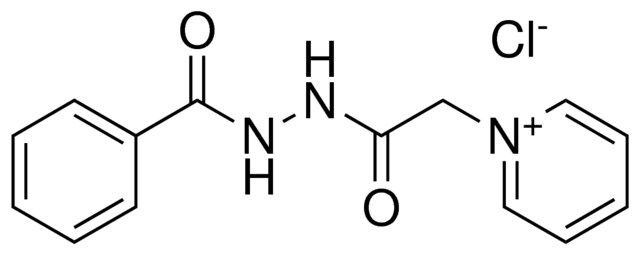 1-(2-(N'-BENZOYL-HYDRAZINO)-2-OXO-ETHYL)-PYRIDINIUM, CHLORIDE