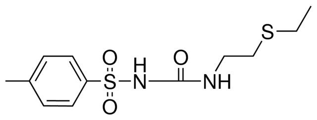 1-(2-(ETHYLTHIO)-ETHYL)-3-(PARA-TOLYLSULFONYL)-UREA