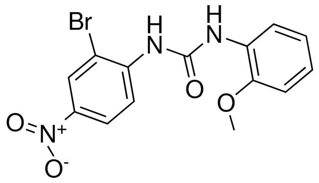 1-(2-BROMO-4-NITROPHENYL)-3-(2-METHOXYPHENYL)UREA