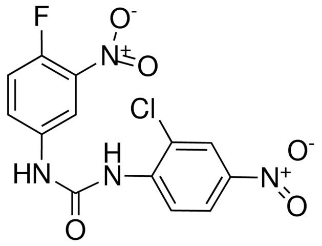 1-(2-CHLORO-4-NITROPHENYL)-3-(4-FLUORO-3-NITROPHENYL)UREA