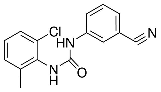 1-(2-CHLORO-6-METHYLPHENYL)-3-(3-CYANOPHENYL)UREA