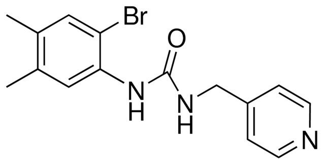 1-(2-BROMO-4,5-DIMETHYLPHENYL)-3-(4-PYRIDYLMETHYL)UREA