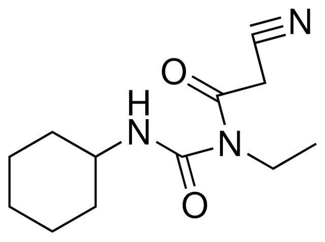 1-(2-CYANOACETYL)-3-CYCLOHEXYL-1-ETHYLUREA