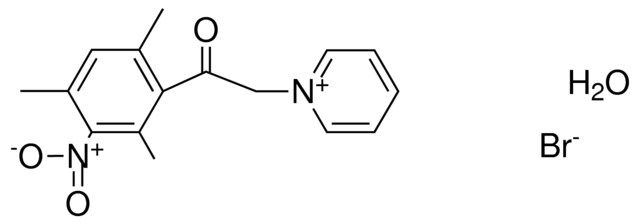 1-(2-OXO-2-(2,4,6-TRIMETHYL-3-NITRO-PHENYL)-ETHYL)-PYRIDINIUM, BROMIDE HYDRATE