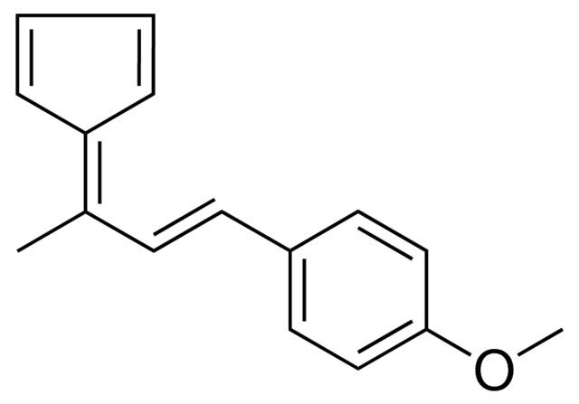 1-(3-(2,4-CYCLOPENTADIEN-1-YLIDENE)-1-BUTENYL)-4-METHOXYBENZENE