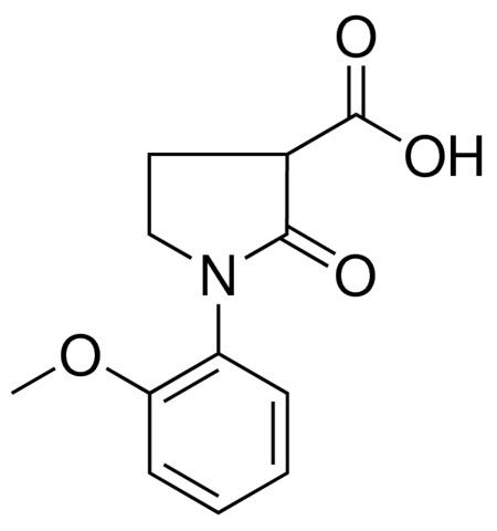 1-(2-METHOXYPHENYL)-2-OXO-3-PYRROLIDINECARBOXYLIC ACID