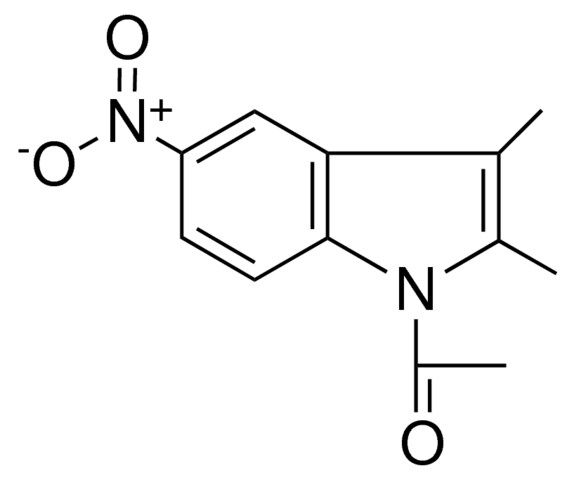 1-(2,3-DIMETHYL-5-NITRO-INDOL-1-YL)-ETHANONE