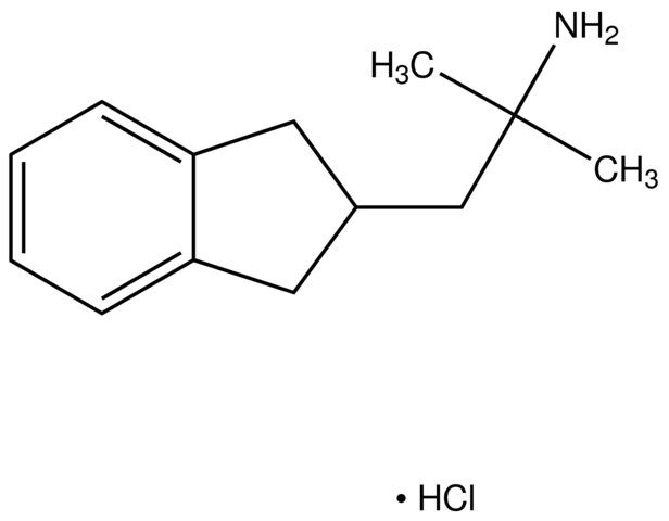 1-(2,3-Dihydro-1<i>H</i>-inden-2-yl)-2-methylpropan-2-amine hydrochloride