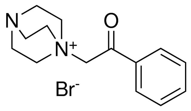 1-(2-OXO-2-PHENYLETHYL)-4-AZA-1-AZONIABICYCLO(2.2.2)OCTANE BROMIDE