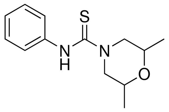 1-(2,5-DIMETHYLMORPHOLINO)-3-PHENYL-2-THIOUREA