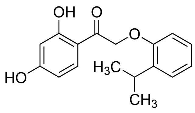 1-(2,4-Dihydroxyphenyl)-2-(2-isopropylphenoxy)ethanone