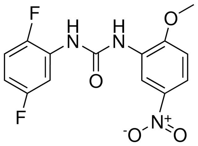 1-(2,5-DIFLUOROPHENYL)-3-(2-METHOXY-5-NITROPHENYL)UREA